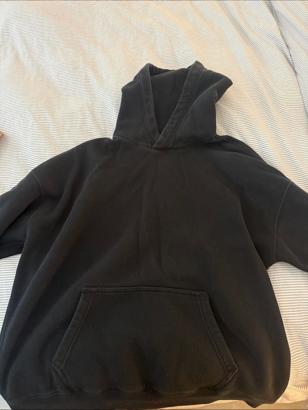 Abercrombie & Fitch Oversized Black Hoodie
